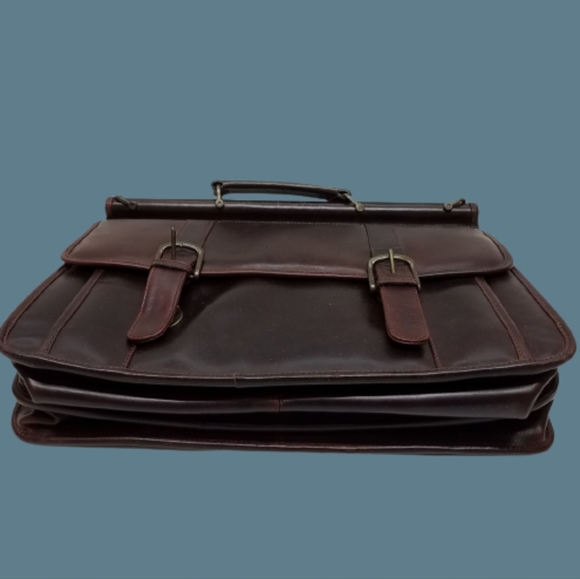*NWOT WILSONS LEATHER Briefcase - Picture 3 of 16